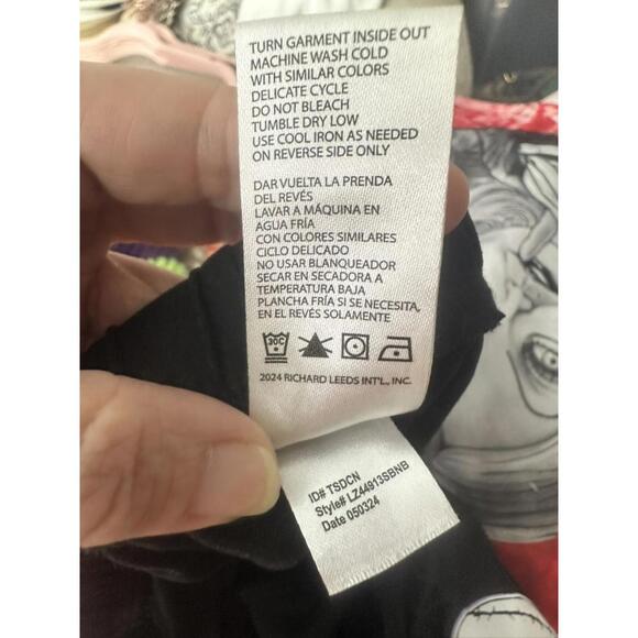 Disney Nightmare Before Christmas Sleepwear‎ Shorts Size Medium (8-10) - Picture 13 of 13